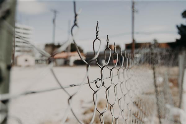 fence around jail